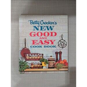 VINTAGE 1962 Betty Crocker's New Good and Easy Cookbook 1ST Edition 4th Print VG